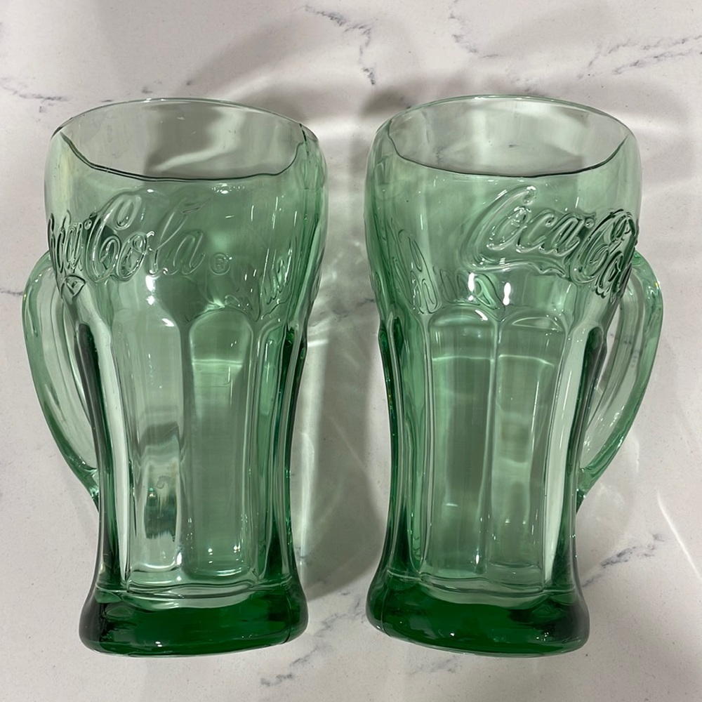 Vintage Libbey Coca Cola Mugs